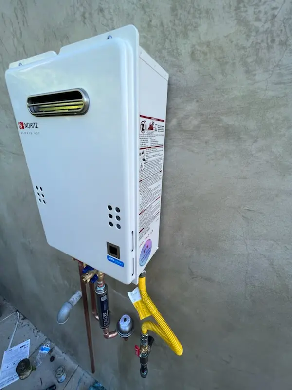 Tankless water heater installation for Oquirrh Shadows homes